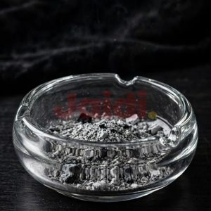 Clear Glass Round Ashtray