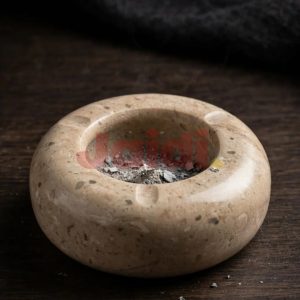 Beige Marble Stone Ashtray