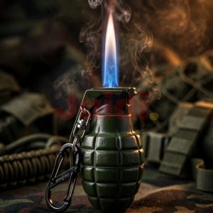 Green Grenade Torch Lighter