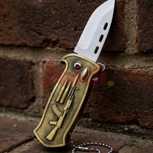 AK-47 Bullet Folding Knife Lighter