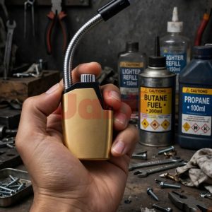 Golden Floral Torch Lighter